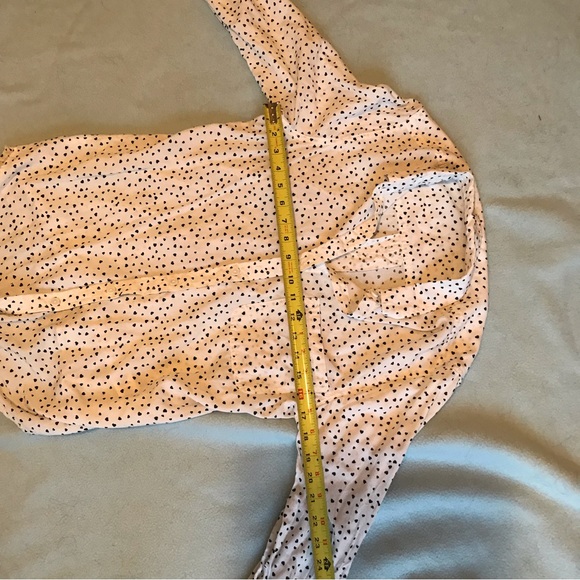 BeachLunchLounge Black and White Heart Blouse - Picture 2 of 8